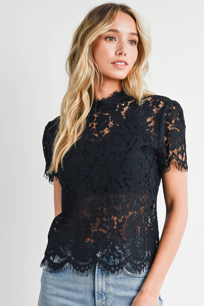 Izzy Lace Top