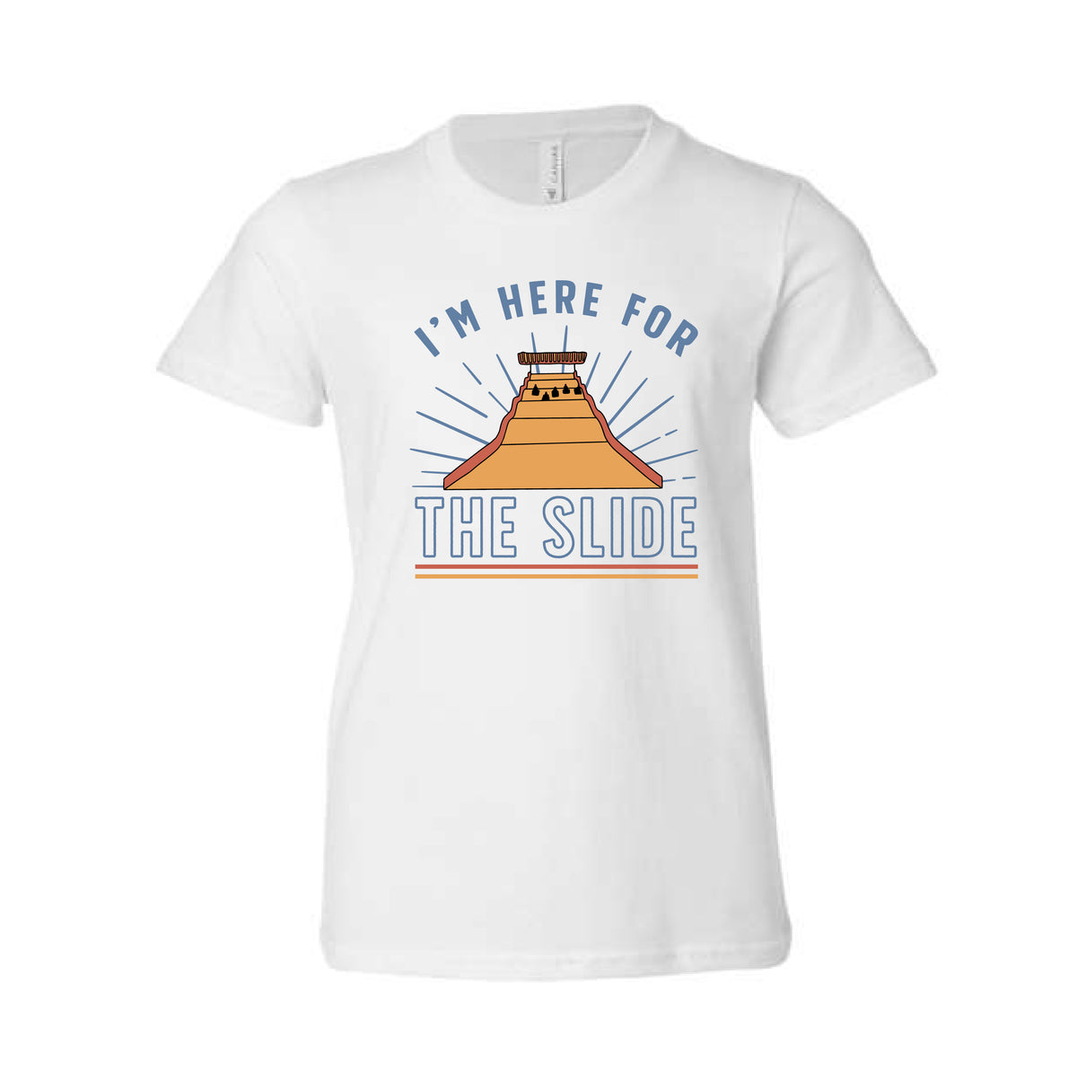 Here for the Slide Toddler Tee