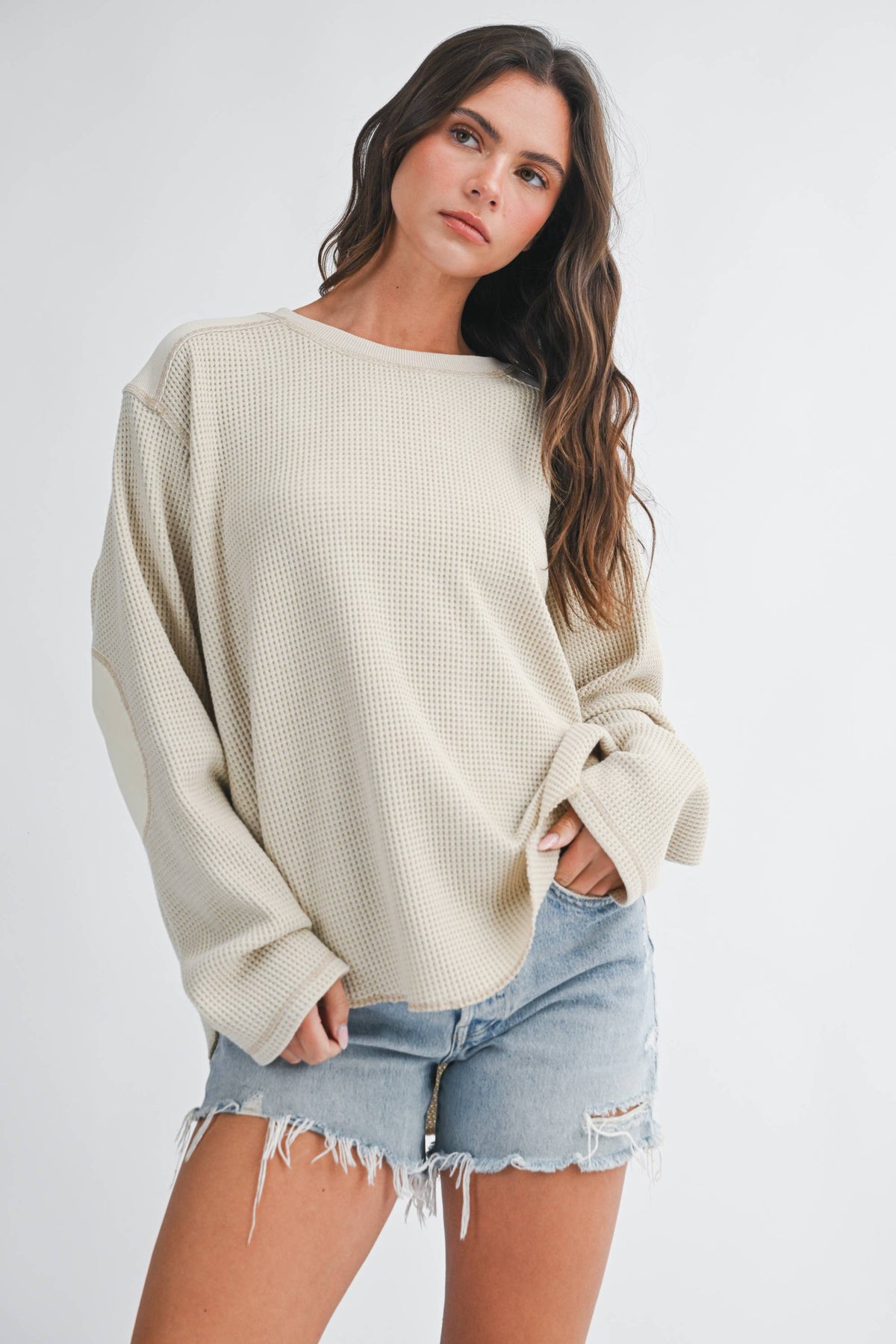 Heidi Waffle Knit Sweater