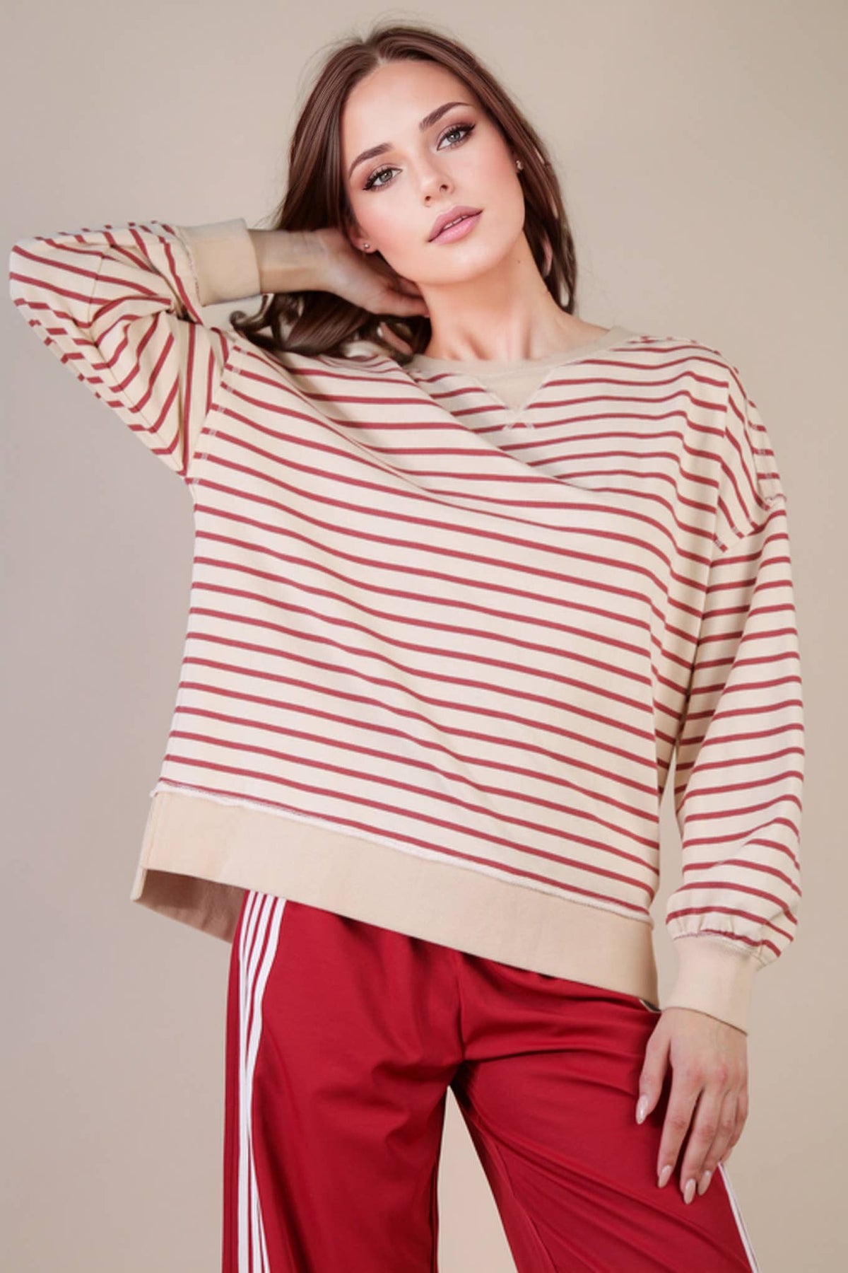 Brick Striped Top
