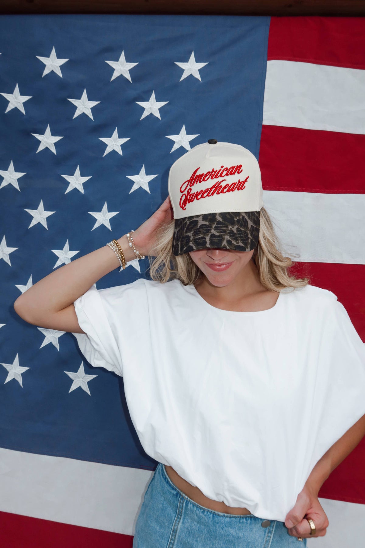 American Sweetheart Leopard Hat
