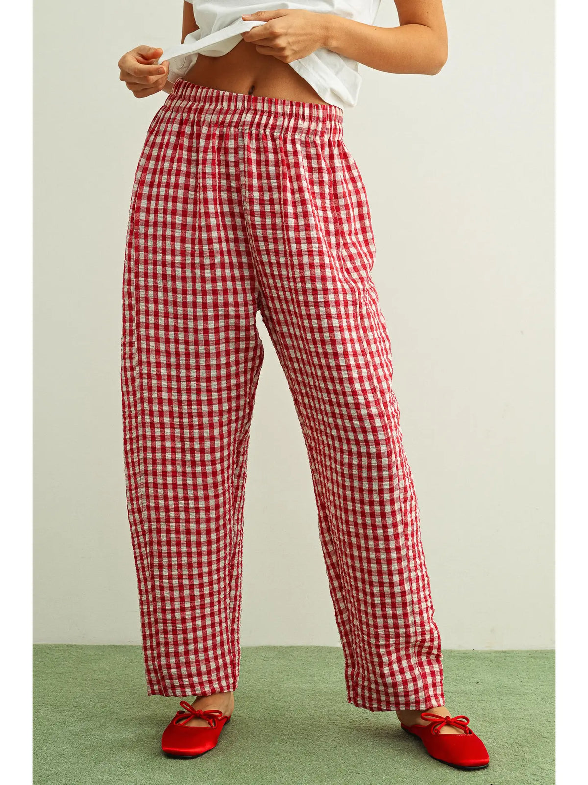 Grady Gingham Pants
