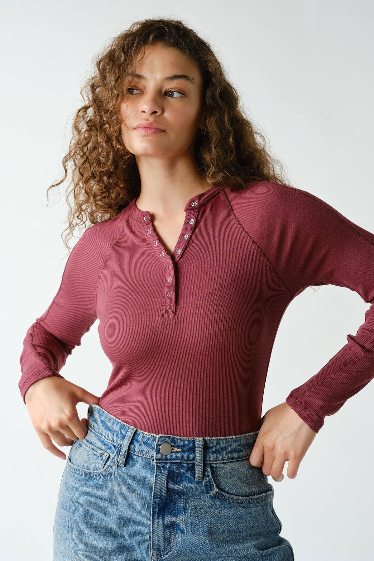 Essential Henley Top