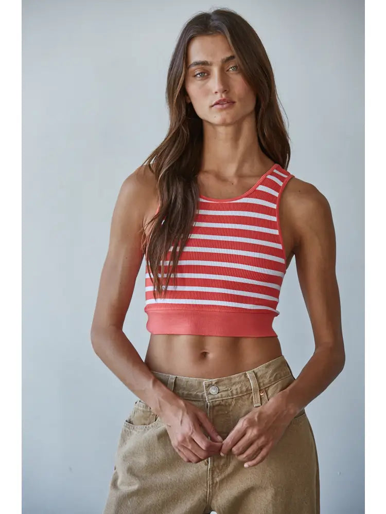 Knit Seamless Racerback Brami
