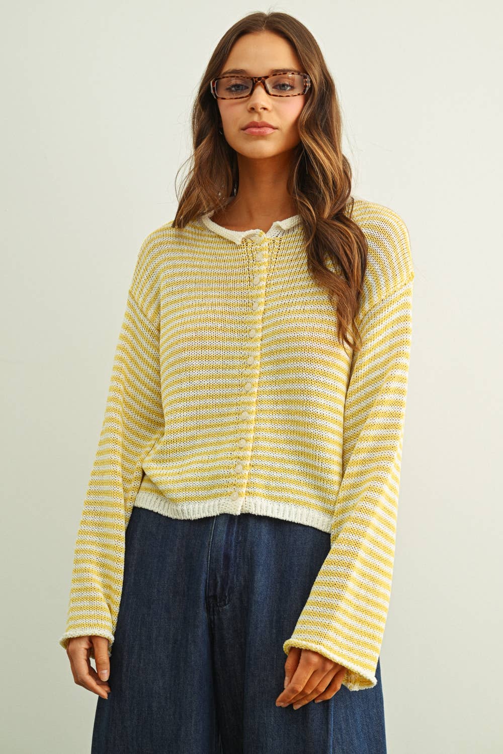 Magnolia Stripe Cardigan
