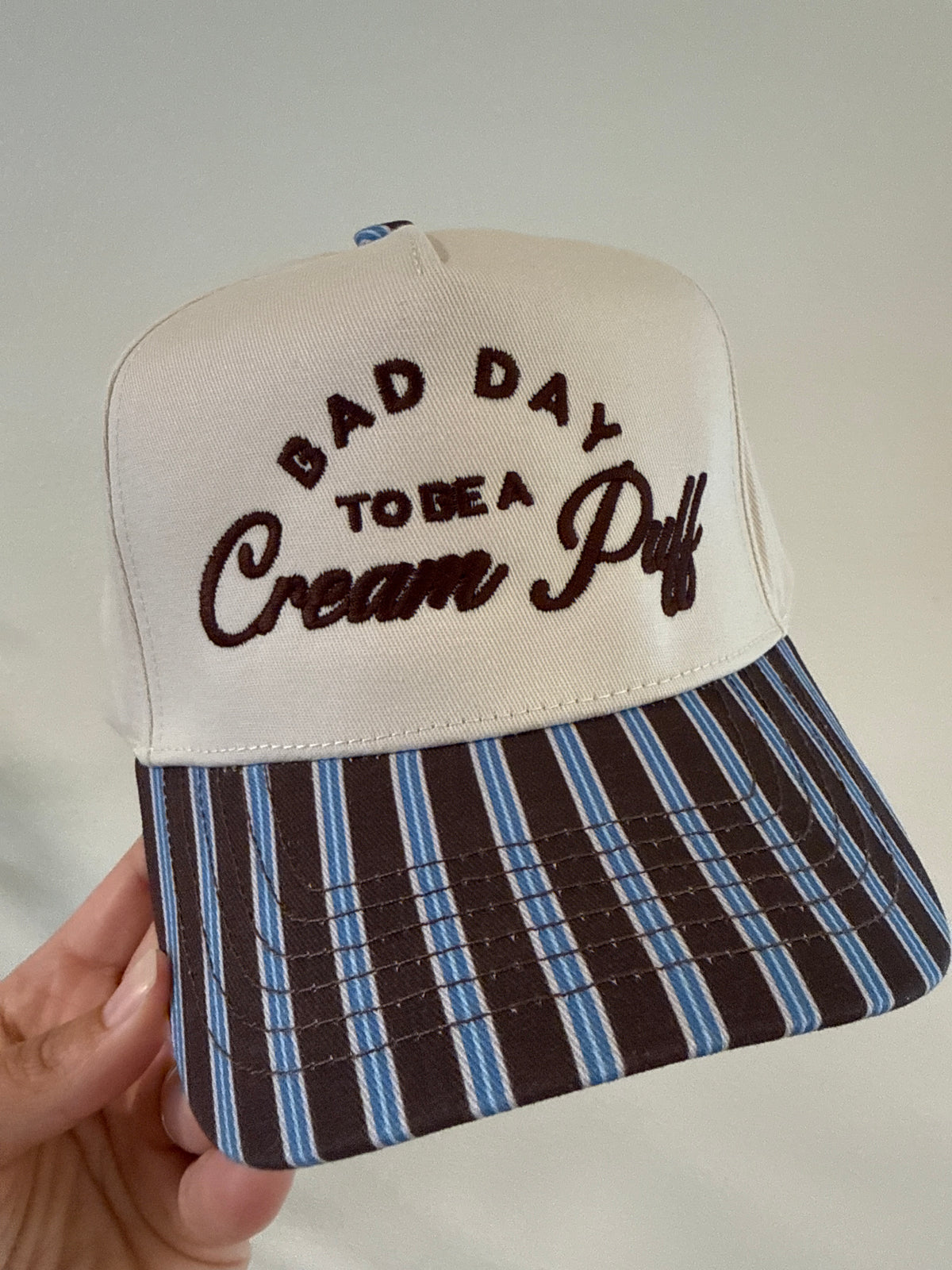 Bad Day to be a Cream Puff Hat