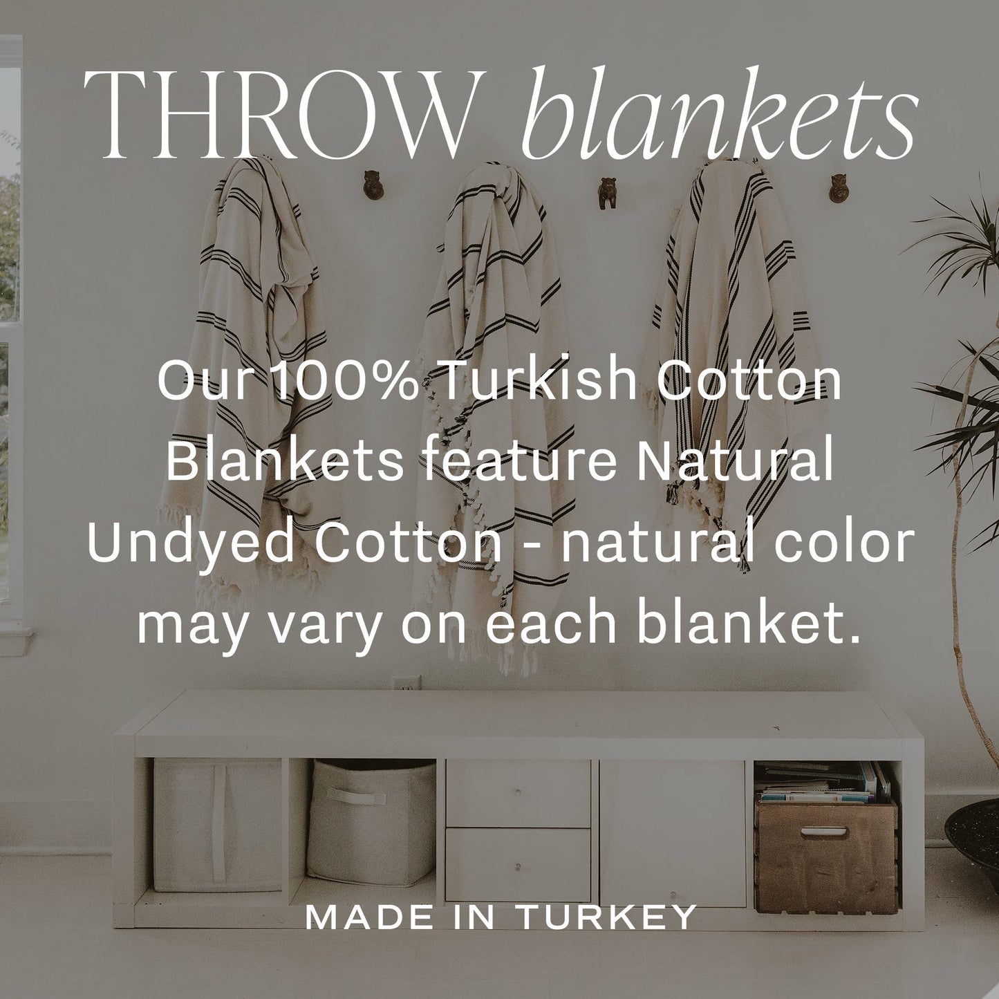 Taylor Turkish Throw Blanket