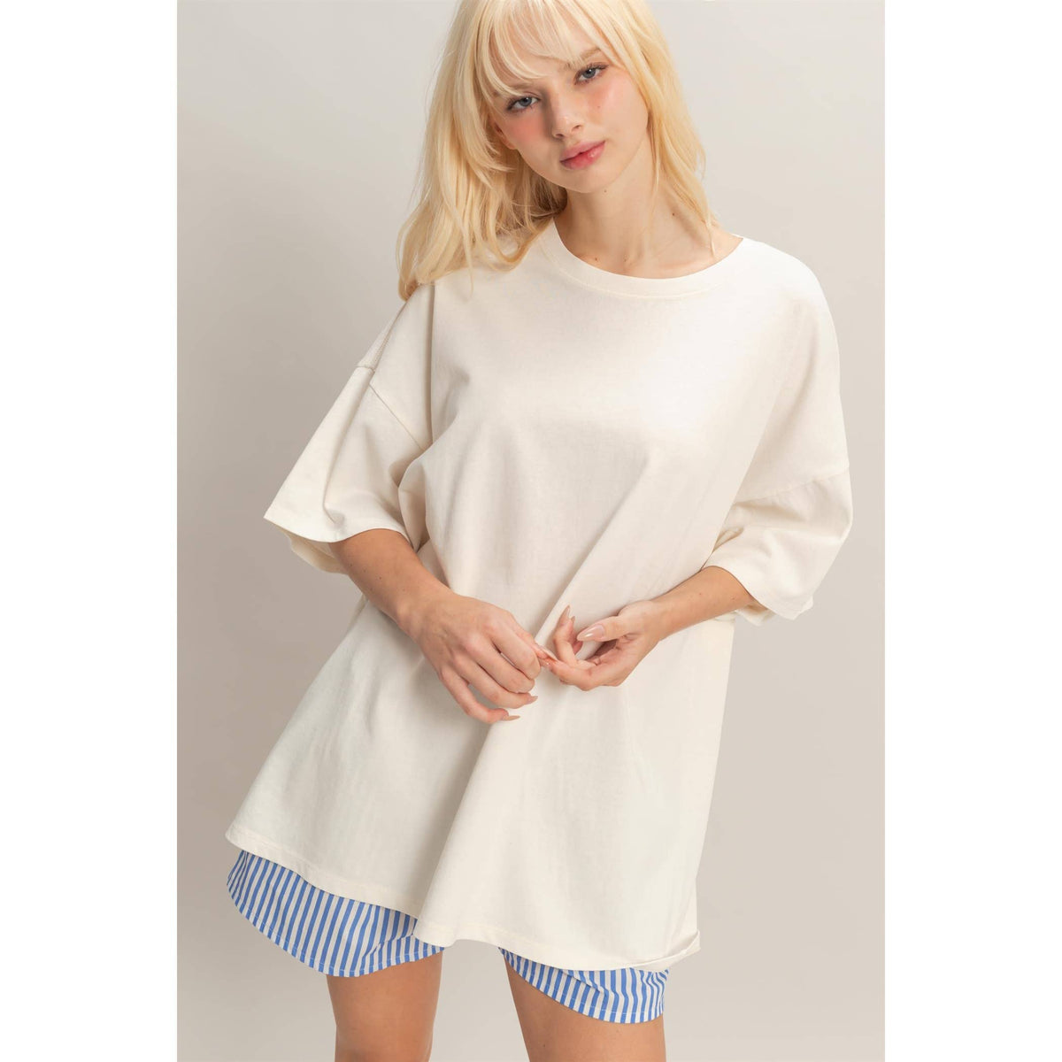 Oversized Mineral Wash T-Shirt